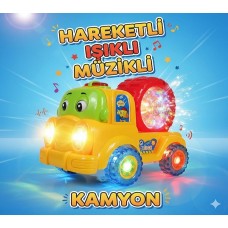 OYUNCAK KAMYON IŞIKLI MÜZİKLİ 